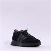 Wonders Odisei Two Tone Bungee Trainer - Black Velvet